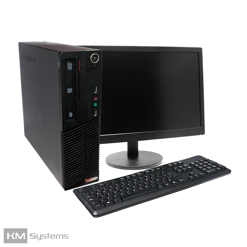 CPU LENOVO CORE I5 ,RAM 8. GB ,SSD 240 GB , MONITOR 19